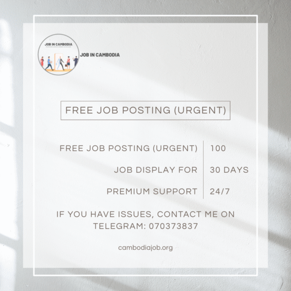 Free Job Posting (Urgent)